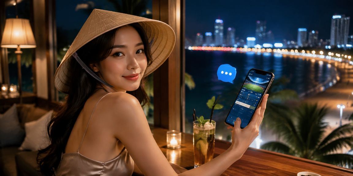 Người chơi VIP tại Nha Trang tận hưởng tiền thưởng với nón lá