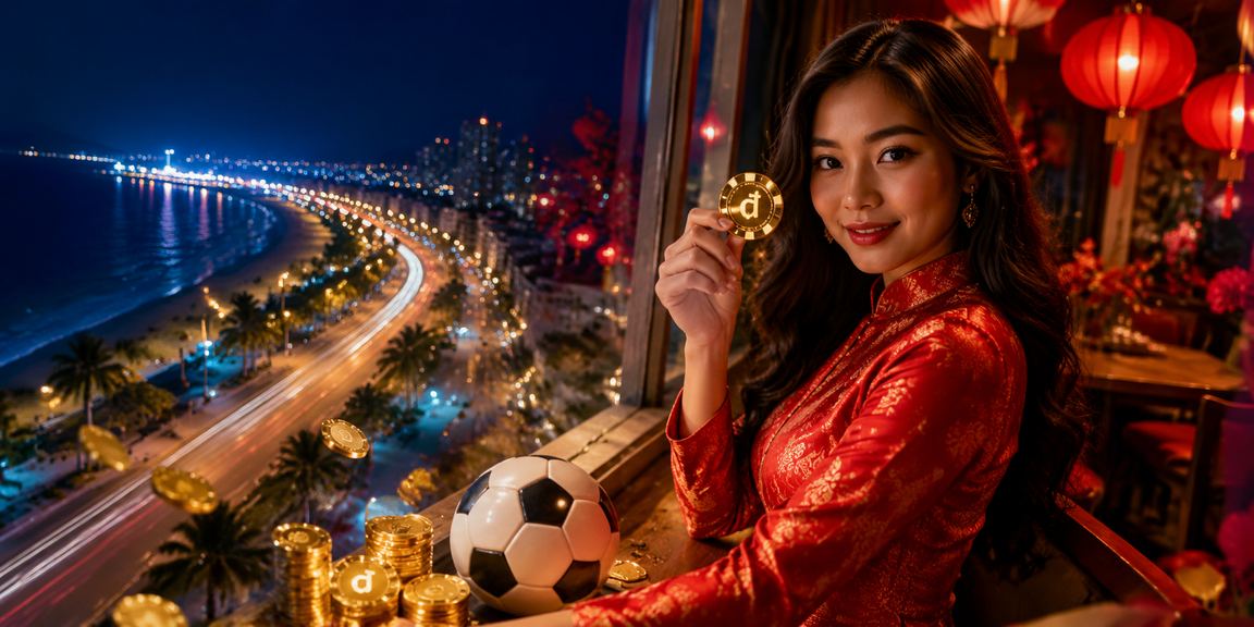Người dùng tại Phan Thiết xem kết quả bóng đá và đặt cược trên điện thoại bên tách cà phê